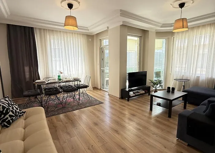Seaview 2br 2ba In Lara Cliffs شقة أنطاليا