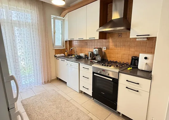 Seaview 2br 2ba In Lara Cliffs شقة أنطاليا
